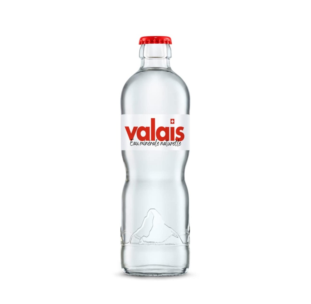 Valais Naturelle verre 33cl  caisse