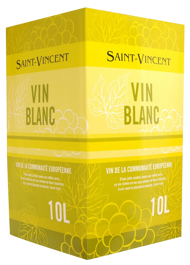 Vin blanc de cuisine Box 10 litres