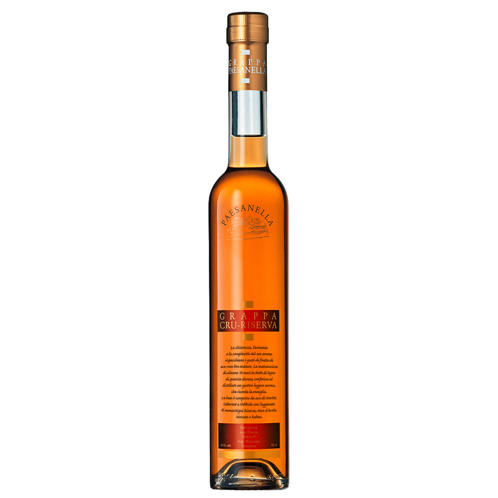 Grappa Paesanella Cru-Riserva* 41,0%