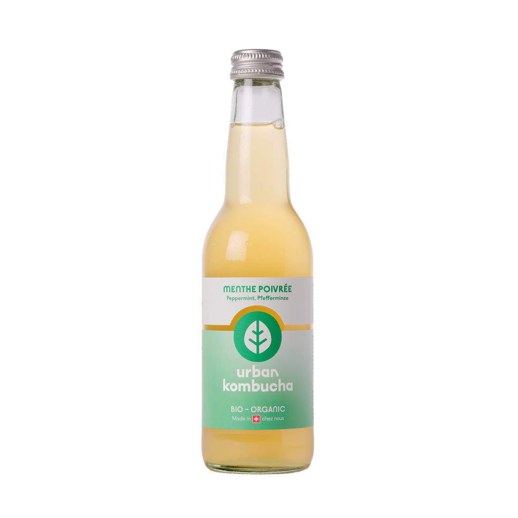 Urban Kombucha Menthe Poivrée bio*