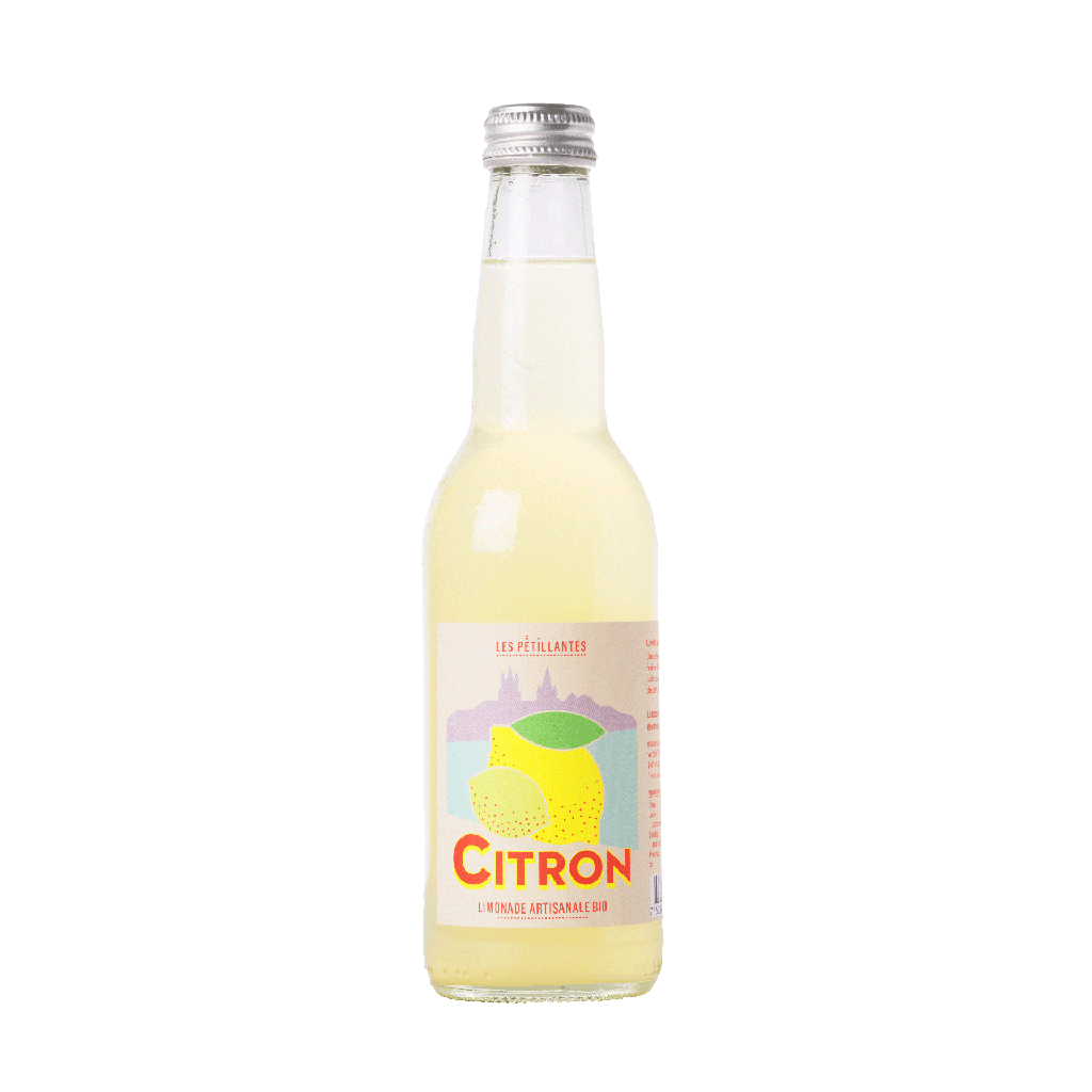 Les Pétillantes Citron bio*