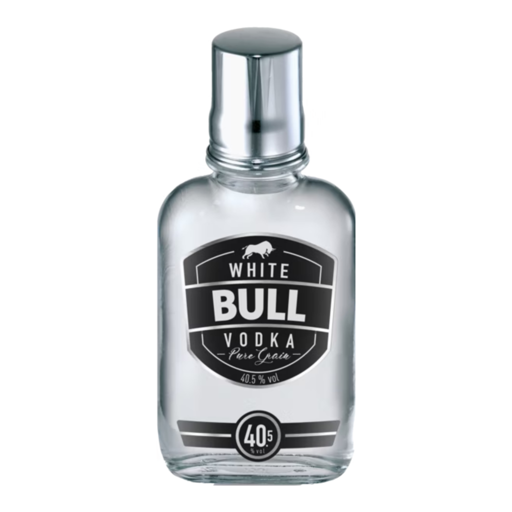 Vodka White Bull Fl. de poche* 40,5%