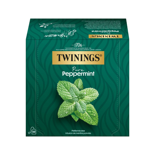 [820101] Thé Twinings Menthe 50 Sachets