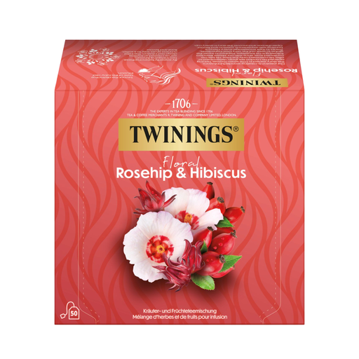 [820102] Thé Twinings Cynorrhodon 50 Sachets