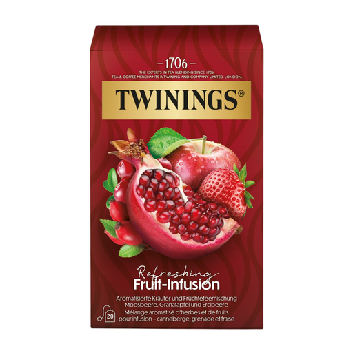 [820111] Thé Twinings Infusion aux fruits 25 Sachets